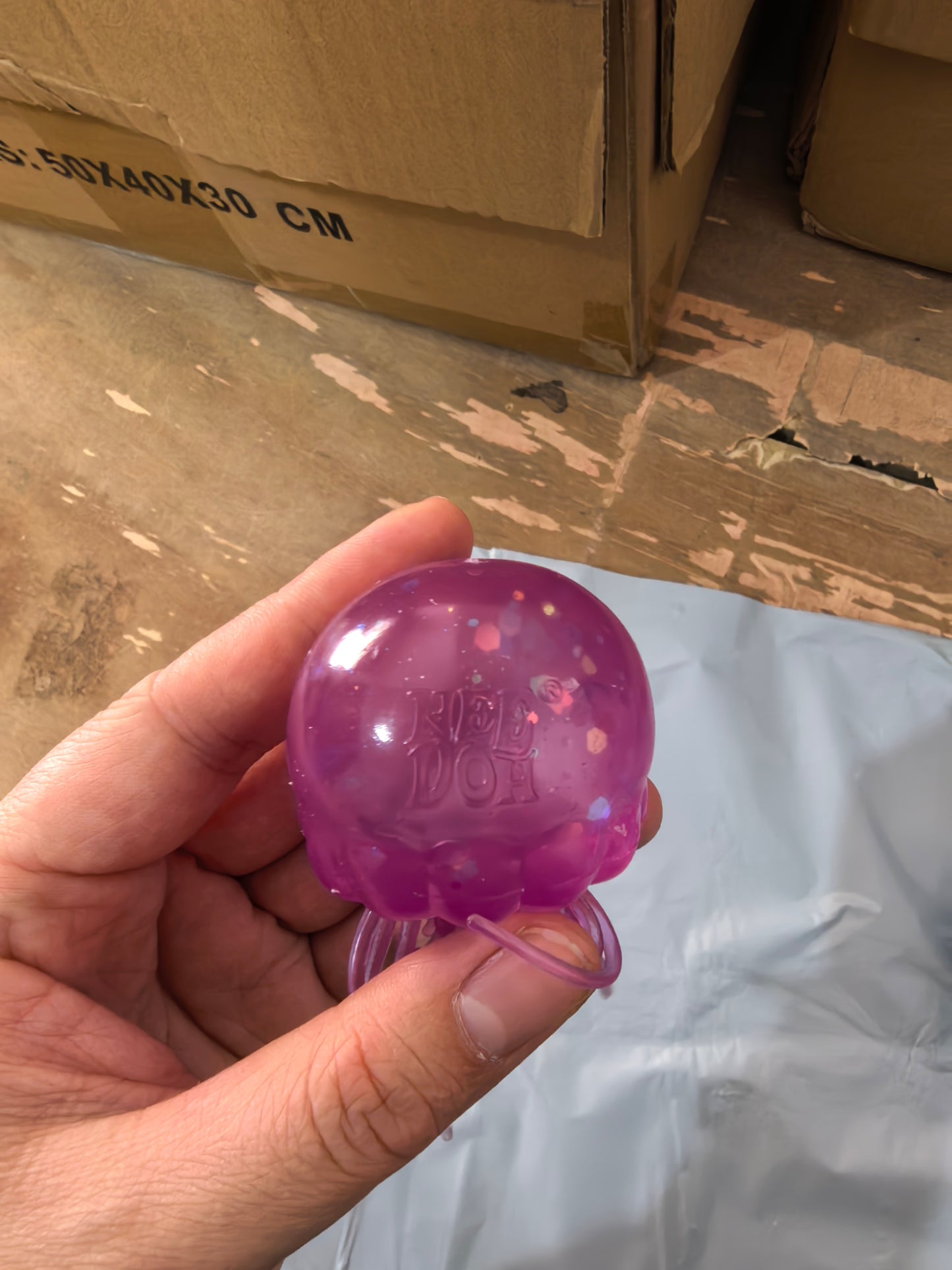 4.2*7CM /5*9CM/ 5*12CM Nee Doh Style "NEE DOH" Squeeze Decompression Jelly Fish Stress Relief Squishy Sensory Fidget Toy-CNLCA