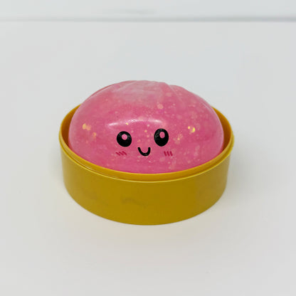 8.5cm 6 Colors Realistic Pectin Steamed Bun Glitter Dumpling Squishy Toys Stress Relief Fidget Toy-CNLCA
