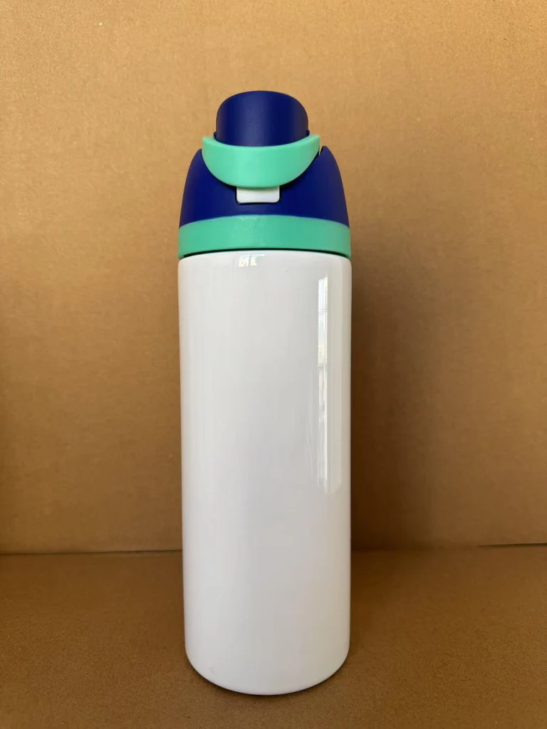 25Pack 24oz Owala Style Blank Sublimation Stainless Steel Tumbler Water Bottle with Color Lid-CNLCA