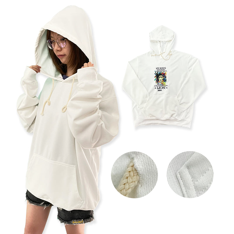 USA Warehouse HOODIES White Blank Sublimation Blanks Men Women Hoodies Mix Sizes-CNLCA