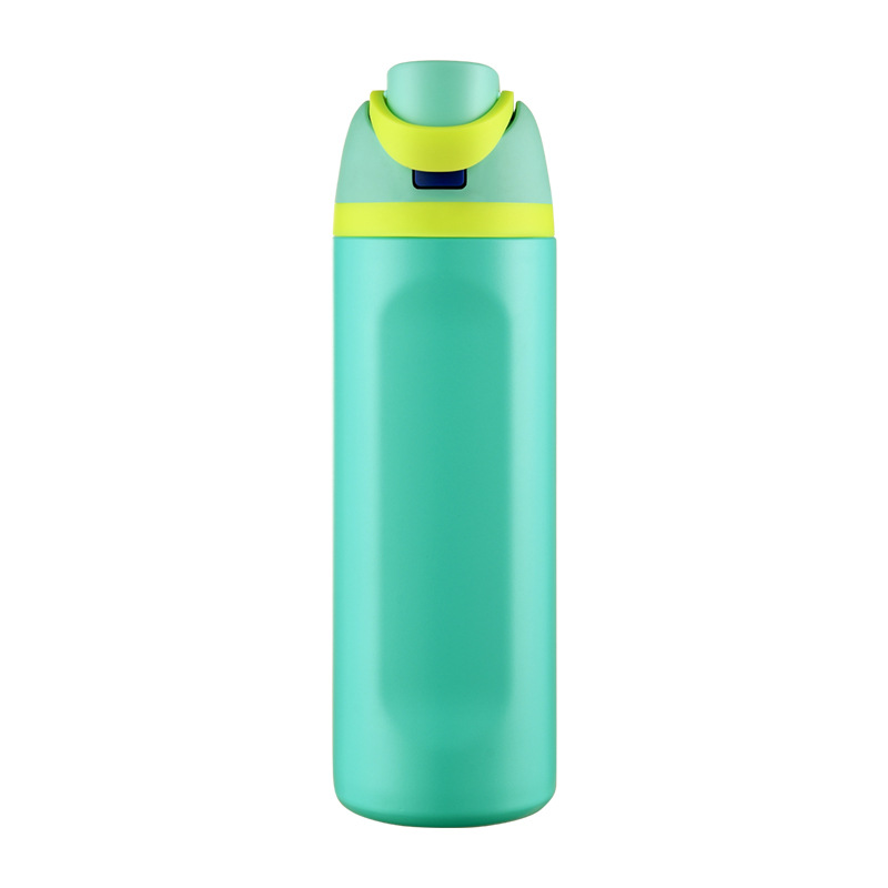 Pick Colors 24oz Owala Style Flip Straw Lid Insulated Stainless Steel Sports Water Bottle for Laser Engrave-CNLCA