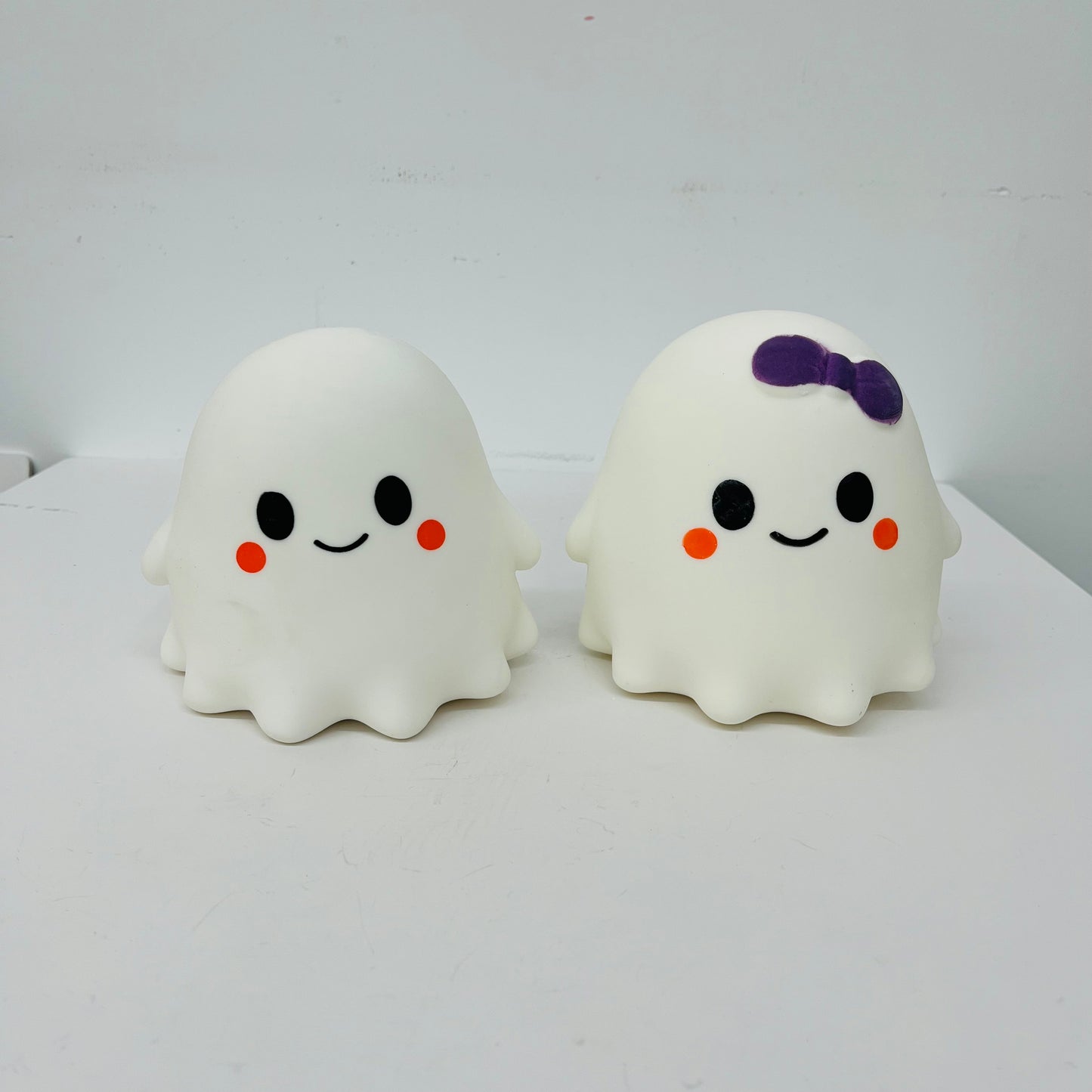 24Pack CRAZY FUN Style 13.5*13cm Cute Halloween Ghost Squishy Jumbo Large Soft Stress Relief Fidget Sensory Squeeze Toy-CNLCA