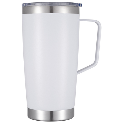 20oz 30oz Powder Coated Tumbler with Handle for Laser Engraving-CNLCA