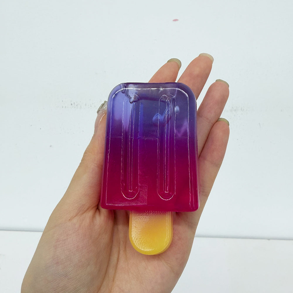 144Pack TPR Popsicle Squishy Toy Soft Squeeze Ice Pop Lolly Stress Relief Fidget Toy for Kids-CNLCA