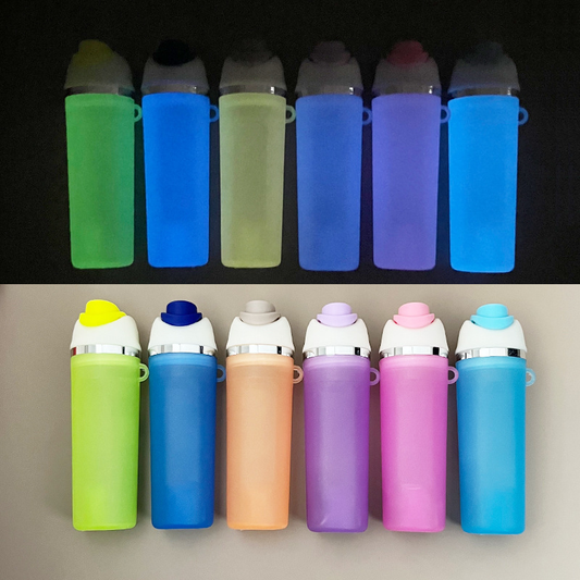 Owala Style Tumbler Shaped Glow In The Dark Keychain Tumbler Accessories Keyring-CNLCA