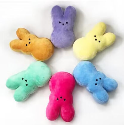 Easter bunny 6'' Plush Peeps Rabbit for Easter-CNLCA