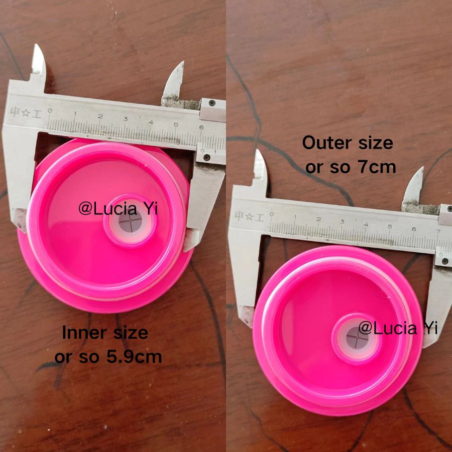 Multicolour Glass Can Acrylic Lids Suit For 16oz & 20oz Glass Can Fit 12oz & 15oz Double Wall Snow Globe Glass Can-CNLCA