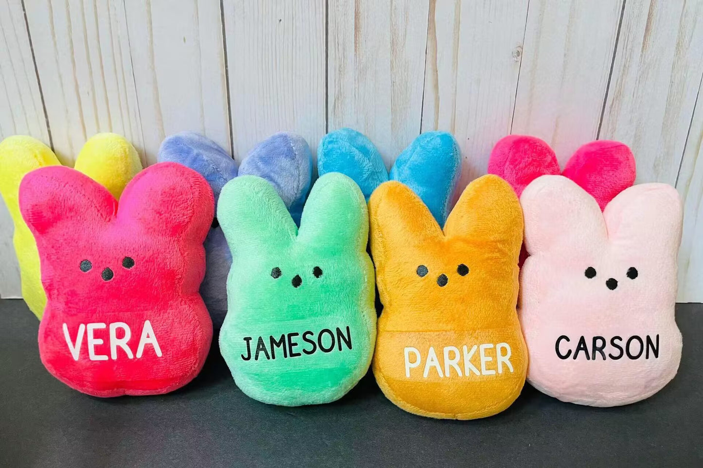 Easter bunny 6'' Plush Peeps Rabbit for Easter-CNLCA