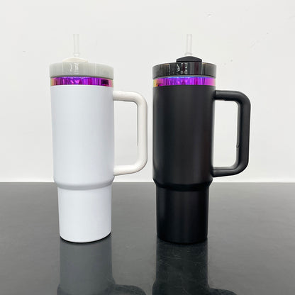 30oz Purple Plated Underneath Powder Coated Quencher Tumblers For Laser Engrave-CNLCA
