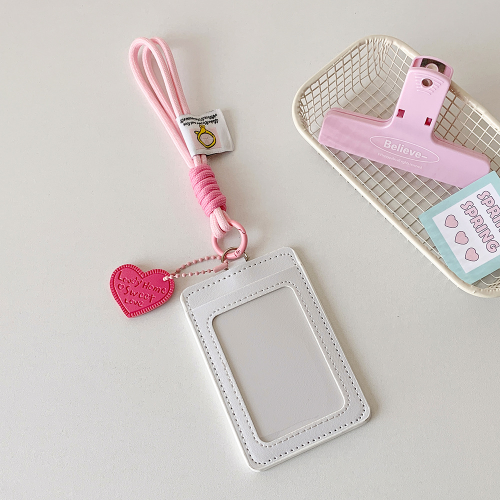 Colorful Company Name Work ID Card Holder Student Card Case-CNLCA