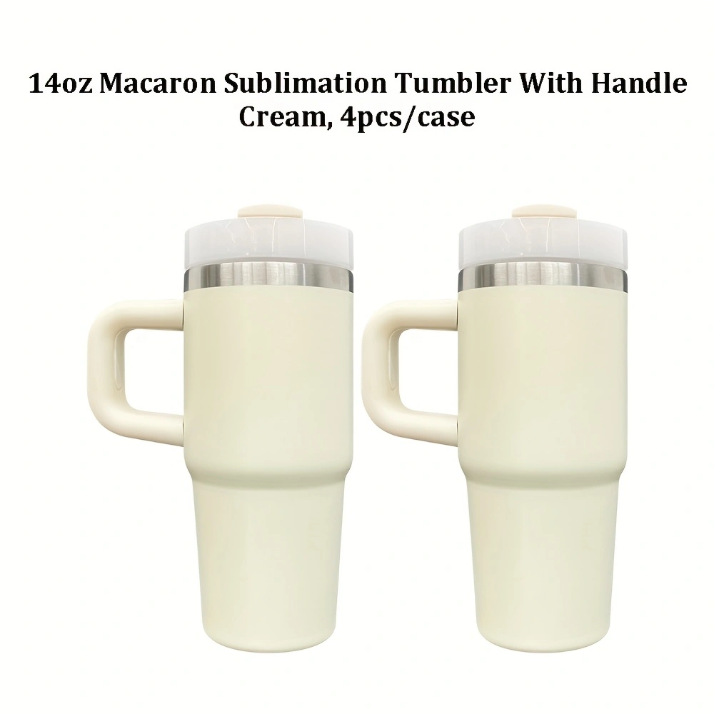 4Pack/12Pack 14oz Stanley Style Colorful Blank Sublimation Stainless Steel Tumbler-USLCA