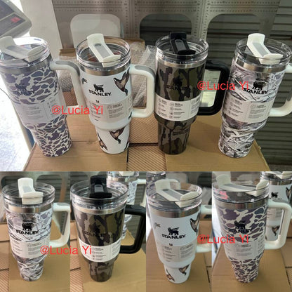 30oz/40oz H2.0 Modern Camo Southern Tumblers Stainless Steel Quencher Tumblers-CNLCA