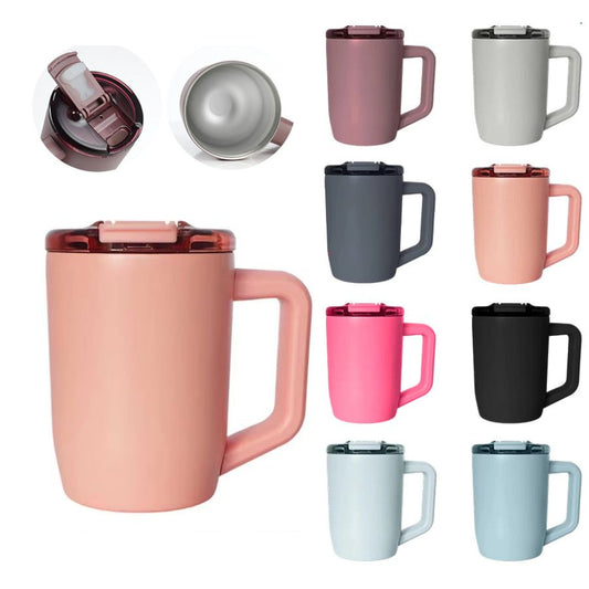 Powder Coated Leak Proof 15oz BruMate Style Insulated Coffee Tumbler Mug For Laser Engrave-CNLCA