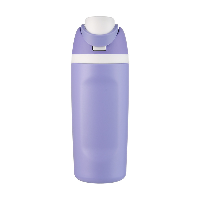 Pick Colors 16oz Owala Style Flip Straw Lid Insulated Stainless Steel Sports Water Bottle for Laser Engrave-CNLCA