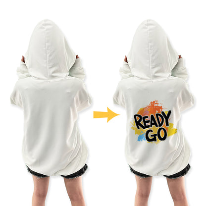 USA Warehouse HOODIES White Blank Sublimation Blanks Men Women Hoodies Mix Sizes-CNLCA