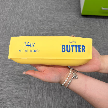 36 Pack Large 21cm Flour-filled TPR Jumbo Giant Yellow Butter Bar Squishy Ultra Soft Stress Relief Fidget Toy for Kids Adults with Gift Box-CNLCA