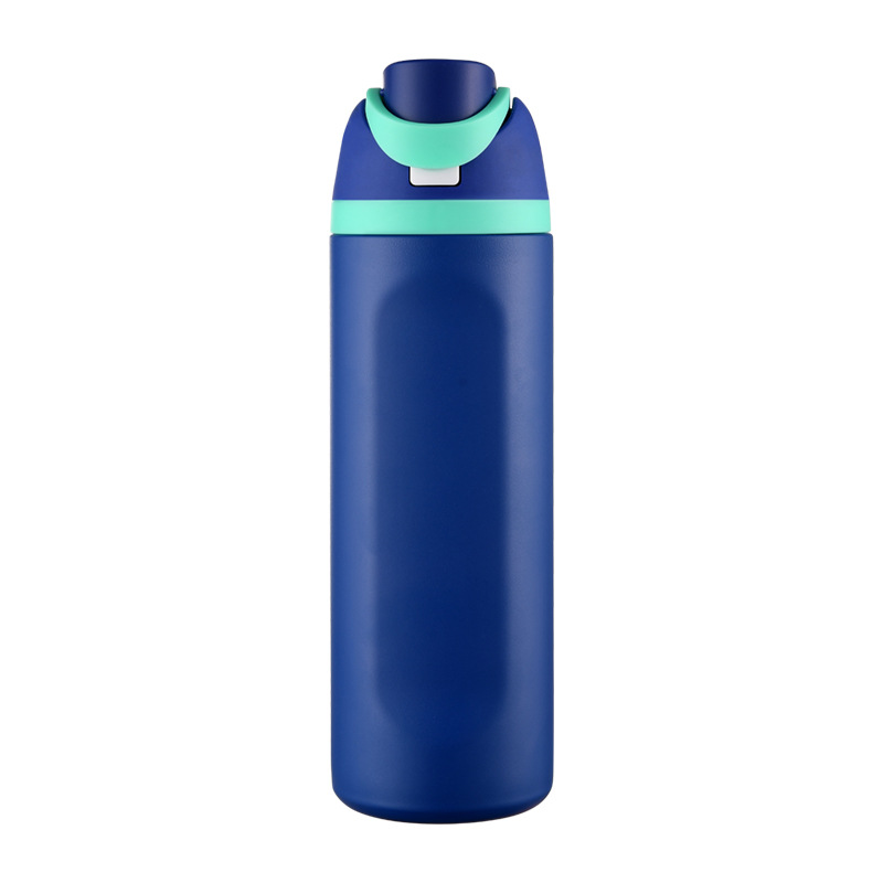 Pick Colors 24oz Owala Style Flip Straw Lid Insulated Stainless Steel Sports Water Bottle for Laser Engrave-CNLCA