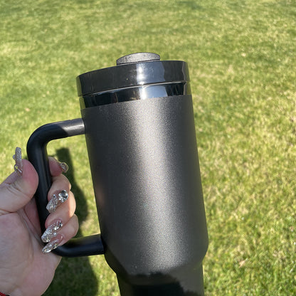 40oz H2.0 Powder Coating Black Plated Underneath Tumbler For Laser Engraved-CNLCA