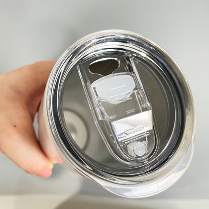 25Pack 30oz Flat Edge Blank Sublimation Stainless Steel Skinny Straight Tumbler-CNLCA