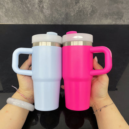 4Pack/12Pack 14oz Stanley Style Colorful Blank Sublimation Stainless Steel Tumbler-USLCA