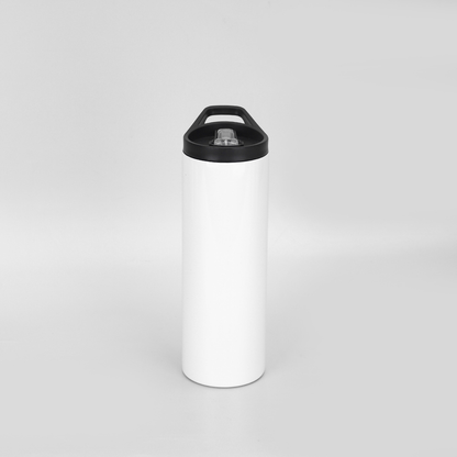 20oz White Blank Sublimation Stainless Steel Tumbler-CNLCA