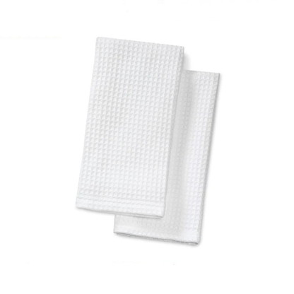 300gsm Quick-absorbent Blank Subliamtion Towel 40x60cm Polyester Waffle Pattern Tea Towel Hand Towel-CNLCA