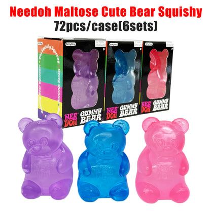 Needoh Style Gummy Bear Squishy Fidget Toy for Anxiety Relief-CNLCA