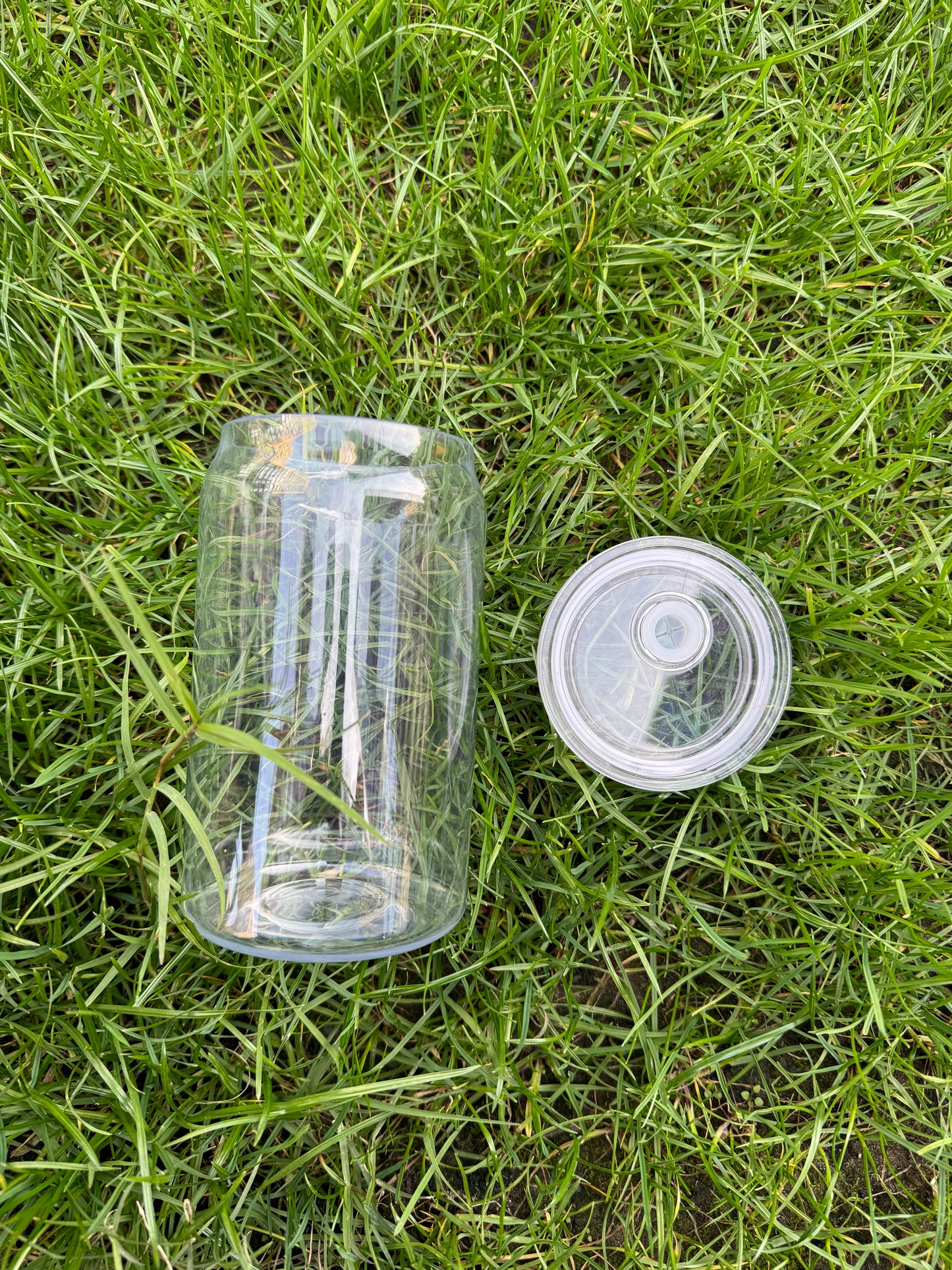 16oz Clear Acrylic Plastic Can Cup-USLCA