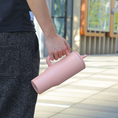 HydroJug Shaped 40oz Macaron Colored Blank Sublimation Quencher Tumblers With 100% Leak-Proof Lids -CNLCA