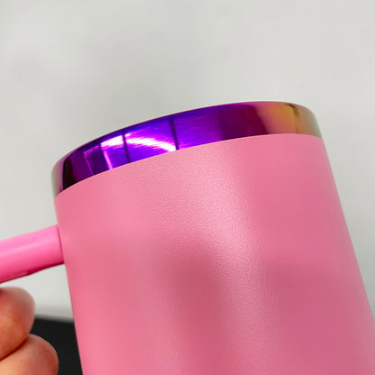 💜40oz Purple Underneath Powder Coated H2.0 Quencher Tumblers For Laser Engraving -CNLCA