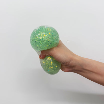8.5cm 6 Colors Realistic Pectin Steamed Bun Glitter Dumpling Squishy Toys Stress Relief Fidget Toy-CNLCA