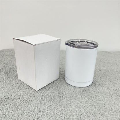 50Pack 10oz Blank Sublimation Stainless Steel Coffee Tumbler-CNLCA