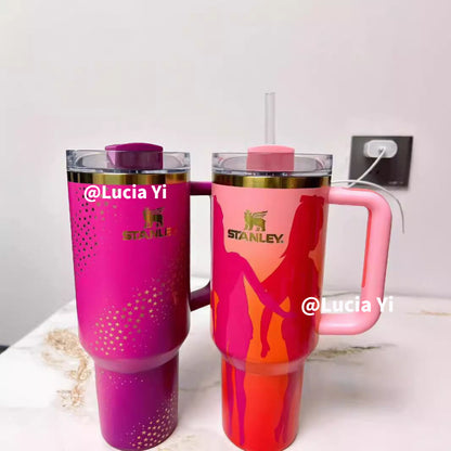 40oz Dream Barbie Collection Stanley-Style Quencher Tumbler -CNLCA