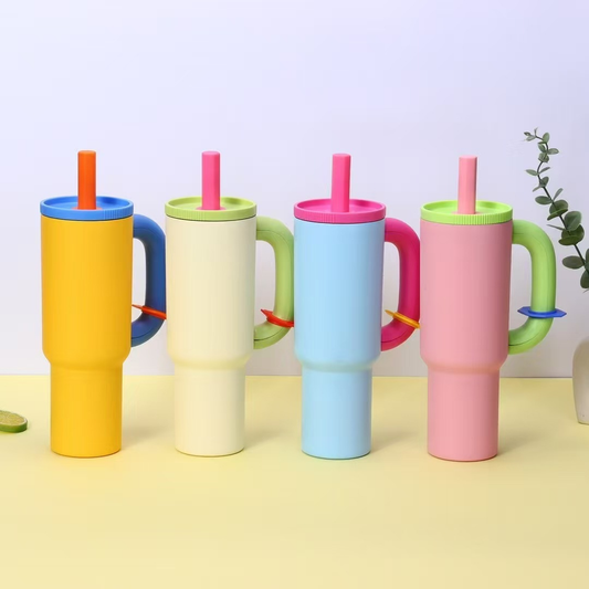 40oz Chakolab Style Powder Coated Leak Proof Quencher Tumbler for Laser -CNLCA