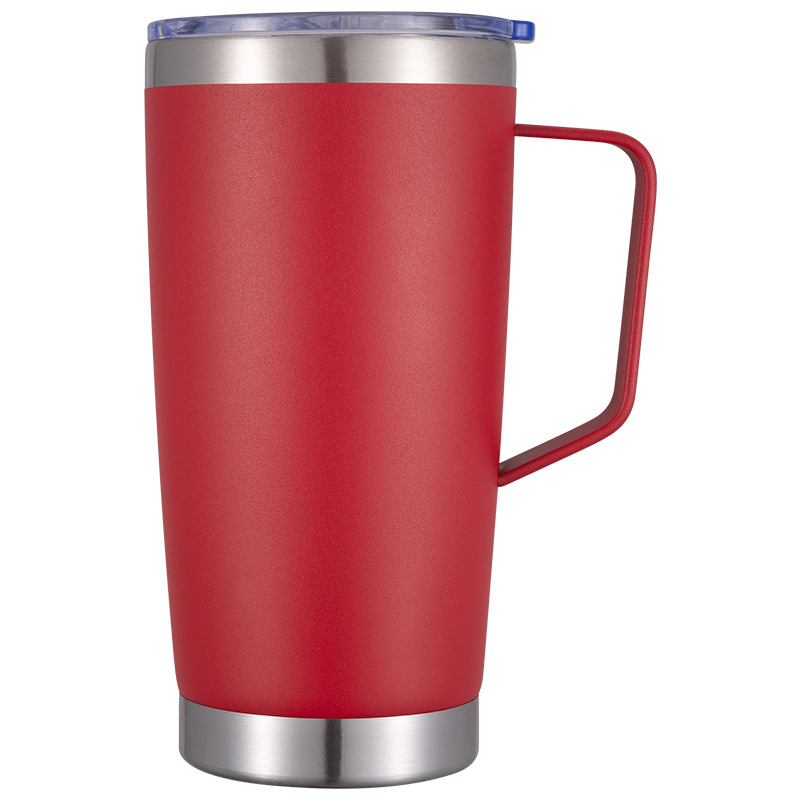 20oz 30oz Powder Coated Tumbler with Handle for Laser Engraving-CNLCA