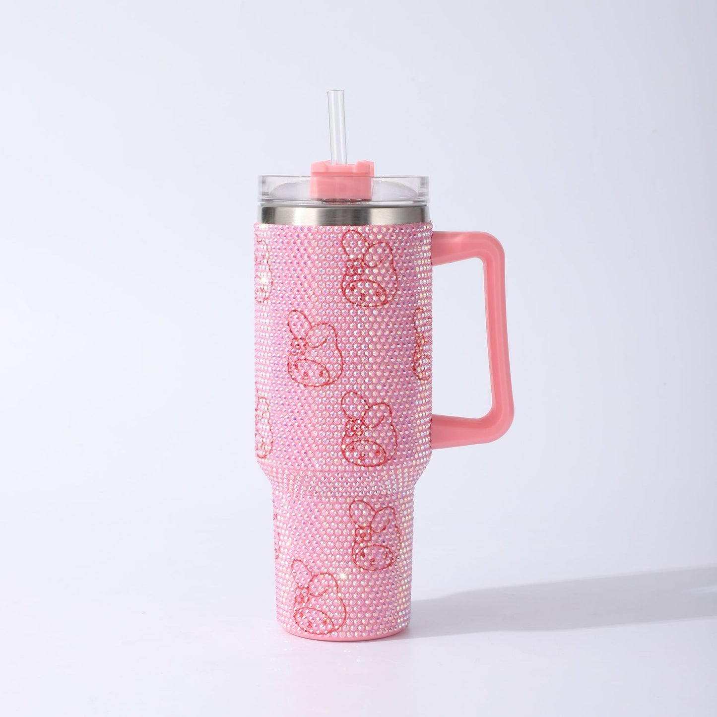 40oz Kitty/Kuromi /Melody/Cinnamoroll Rhinestone Bling Quencher Tumbler-CNLCA