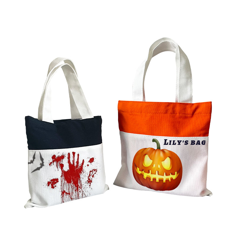 Blank Sublimation Halloween Candy Bag-CNLCA