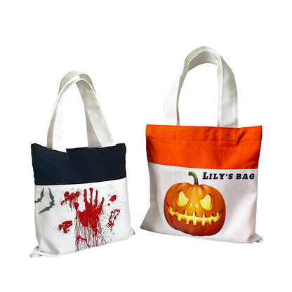 Blank Sublimation Halloween Candy Bag-CNLCA