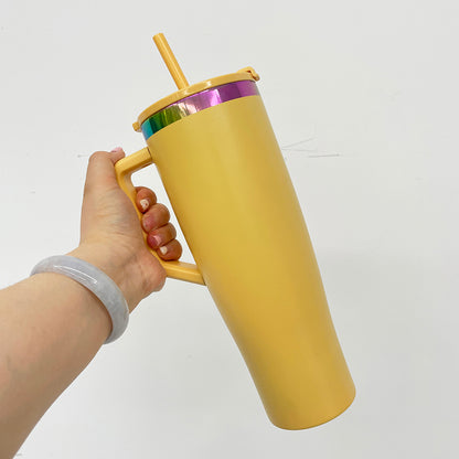 BruMate Style 40oz Leak Proof Rainbow Plated Tumbler For Laser Engraving-CNLCA