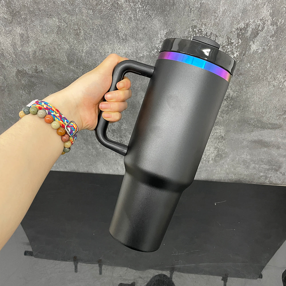 4Pack/8Pack/12Pack 2.0 40oz Chroma Purple-blue Plated Quencher Tumbler For Laser Engraving-CNLCA