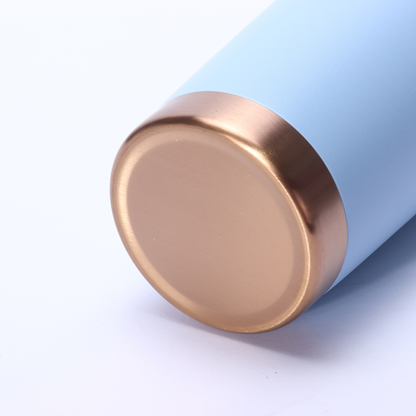 20oz YeTi Style Slide Lid Copper Plated Underneath Colorful Powder Coated Car Coffee Tumbler-CNLCA