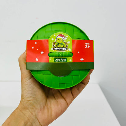 8.5cm Xmas Glow in dark Grinch Bun Squishy Glowing Grinch Dumpling Squeeze Fidget Toys for Christmas-CNLCA