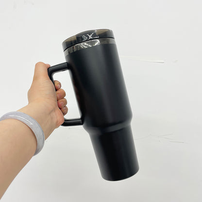40oz Protour Black/Copper Plated Underneath Flip Straw Tumbler-CNLCA