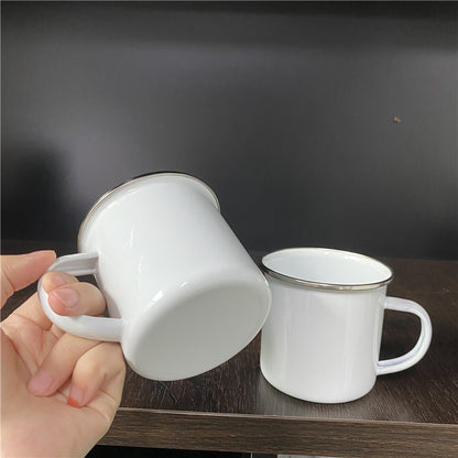 11oz White Blank Sublimation Enamel Cup Mug 48pc/case-CNLCA