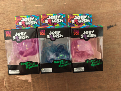 4.2*7CM /5*9CM/ 5*12CM Nee Doh Style "NEE DOH" Squeeze Decompression Jelly Fish Stress Relief Squishy Sensory Fidget Toy-CNLCA