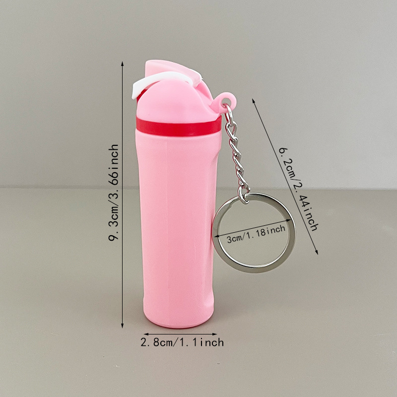 Owala Style Tumbler Shaped Keychain Tumbler Accessories Keyring-CNLCA