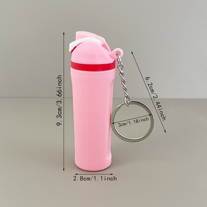 Owala Style Tumbler Shaped Keychain Tumbler Accessories Keyring-CNLCA