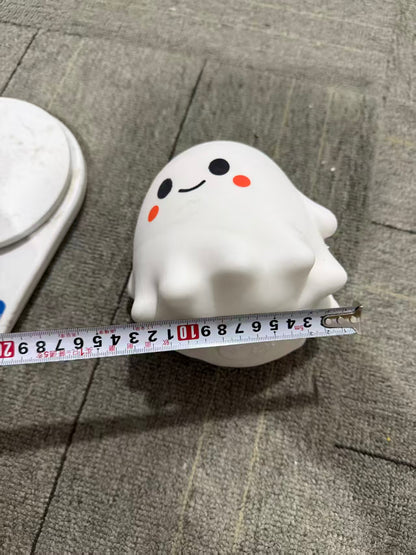 24Pack CRAZY FUN Style 13.5*13cm Cute Halloween Ghost Squishy Jumbo Large Soft Stress Relief Fidget Sensory Squeeze Toy-CNLCA