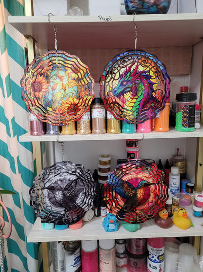 50Pack Blank Sublimation Metal Wind Chimes-CNLCA