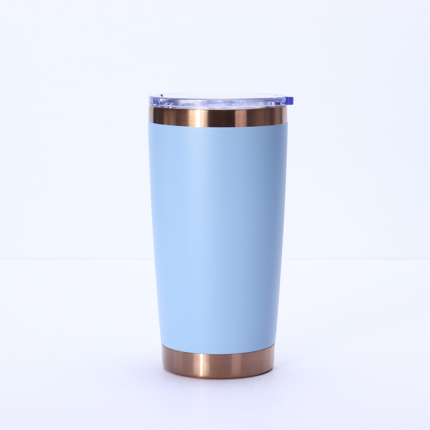 20oz YeTi Style Slide Lid Copper Plated Underneath Colorful Powder Coated Car Coffee Tumbler-CNLCA